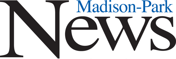 The logo of Madison-Park News, featuring the words 'Madison-Park' in blue above the word 'News' in large black font. The design is simple, with a modern and professional appearance, suitable for a news publication.